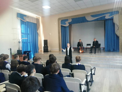 9 ноября в школе-гимназии №21 состоялась творческая встреча с учащимися гимназии